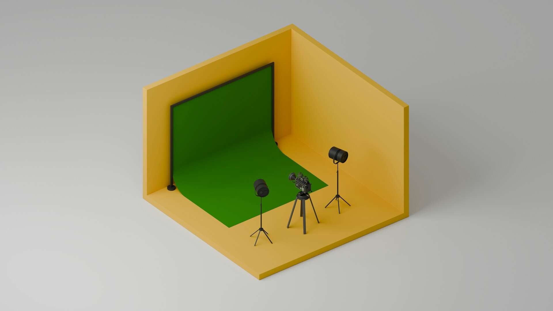 green screen