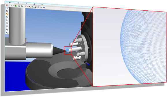 Bruker Contour CMM - High density data