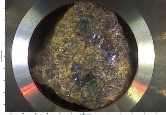 Coltan image taken with the Bruker S8 TIGER WDXRF