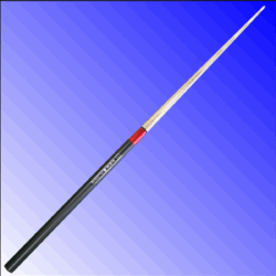CuePlus 49 telescopic pool cue with red cap from Blue Moon Leisure