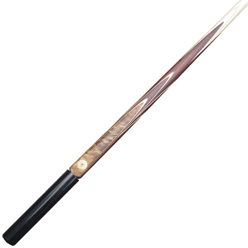 Exmoor 2 piece (mid-joint) hand spliced pool cue with FREE mini-butt. - Image 3