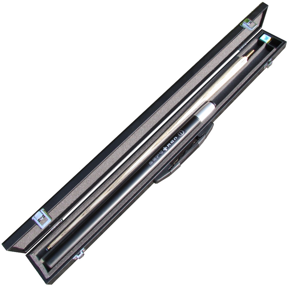 CuePlus 49 silver telescopic extendable cue and box case deal
