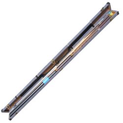 Newberry butt jointed snooker cue and case