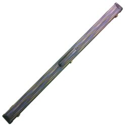 Modern Wave effect 3/4 cue case for a butt-jointed snooker or pool cue