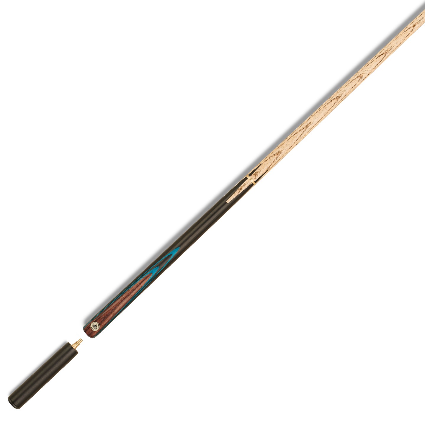 Luna butt jointed pool cue with mini-butt
