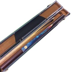 The Blue Flash butt-jointed snooker cue and case deal from Blue Moon Leaiure.