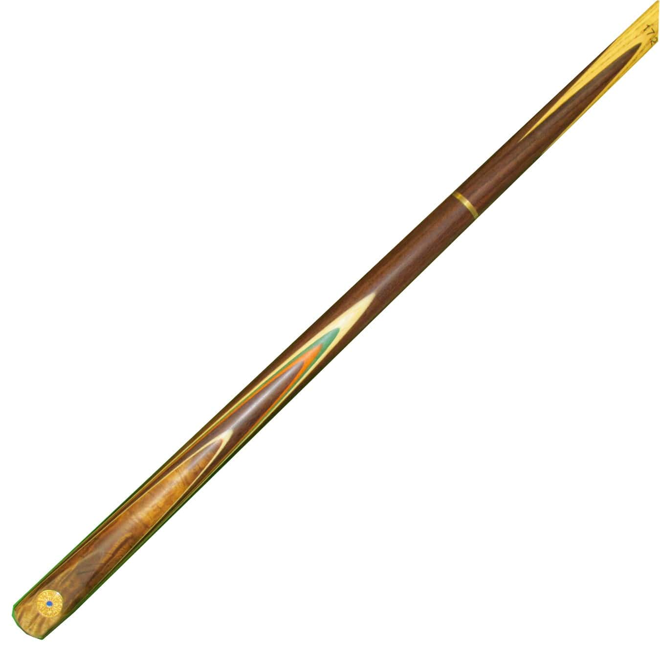 Mullacott butt jointed hand spliced snooker cue with Free Mini Butt ...