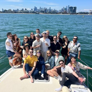 VIP yacht charter with skipper Port Phillip Bay Melbourne