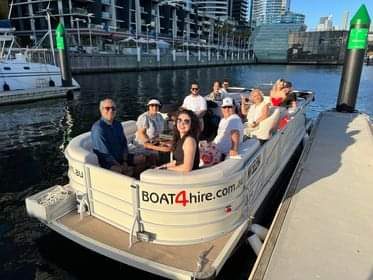 Yarra River boat hire Melbourne - Boat4Hire Spaceship party boat Docklands