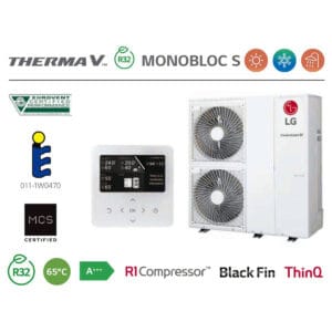 Αντλίες Θερμότητας, LG, THERMA V, Monoblock S, 12-14-16 kW, R32, DC Inverter, 65oC, Α+++ | ΜΠΟΥΓΙΟΥΚΟΣ | ΠΑΤΡΑ
