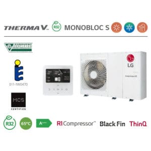 Αντλίες Θερμότητας, LG, THERMA V, Monoblock S, 5.5-7-9 kW, R32, DC Inverter, 65oC, Α+++ | ΜΠΟΥΓΙΟΥΚΟΣ | ΠΑΤΡΑ
