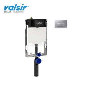 Καζανάκι Valsir Tropea S86 858102 Fixsistem Εντοιχιζόμενο Τοίχου Για Μονό Τούβλο 9cm Και Κρεμαστή Λεκάνη | ΜΠΟΥΓΙΟΥΚΟΣ | ΠΑΤΡΑ