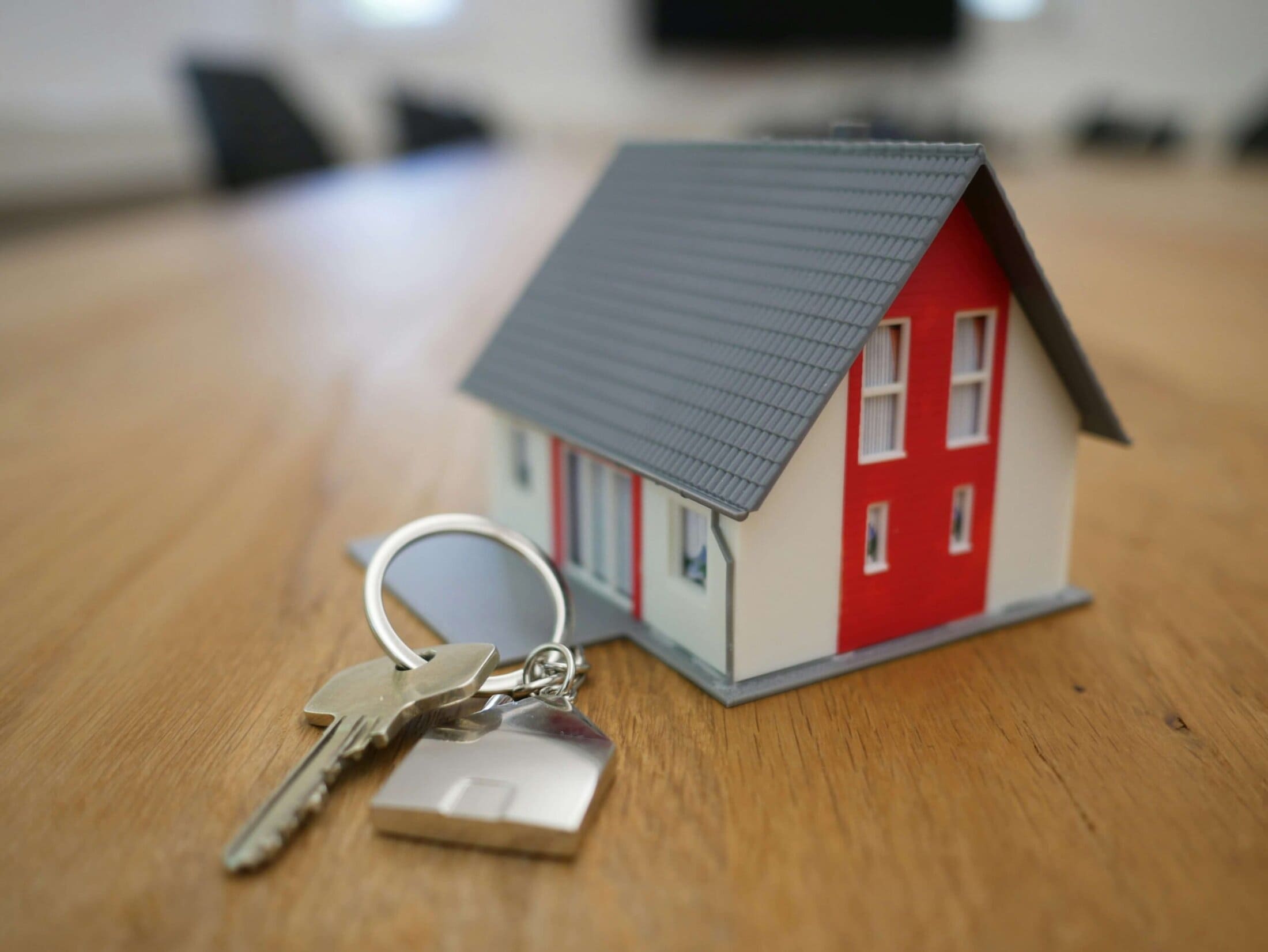 Afbeelding huis met sleutel