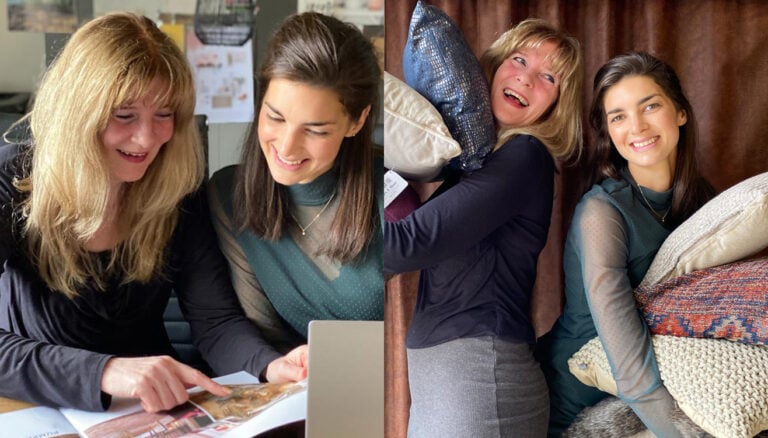 Afbeelding woningstylistes Maaike en Yvonne
