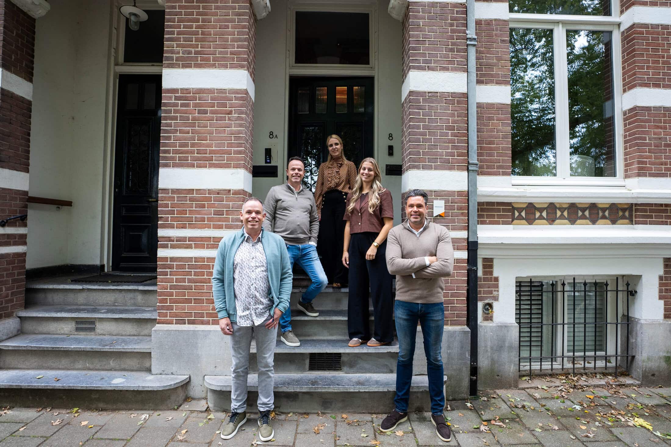 Teamfoto van Broekx Makelaars Eindhoven