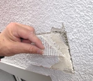 Schäden am Wärmedämm System