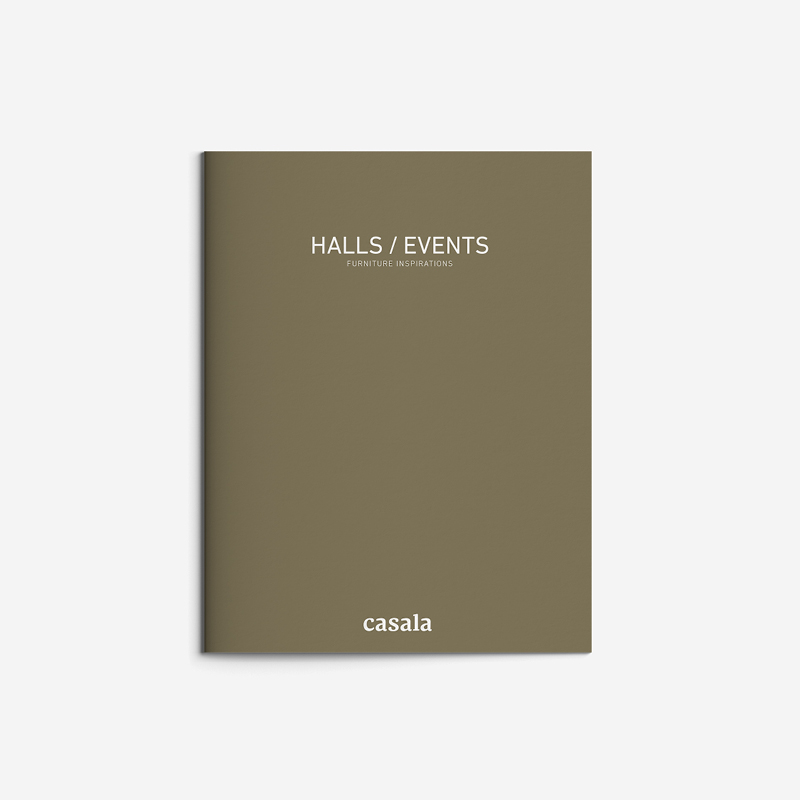 casala brochure - target groups - halls & events