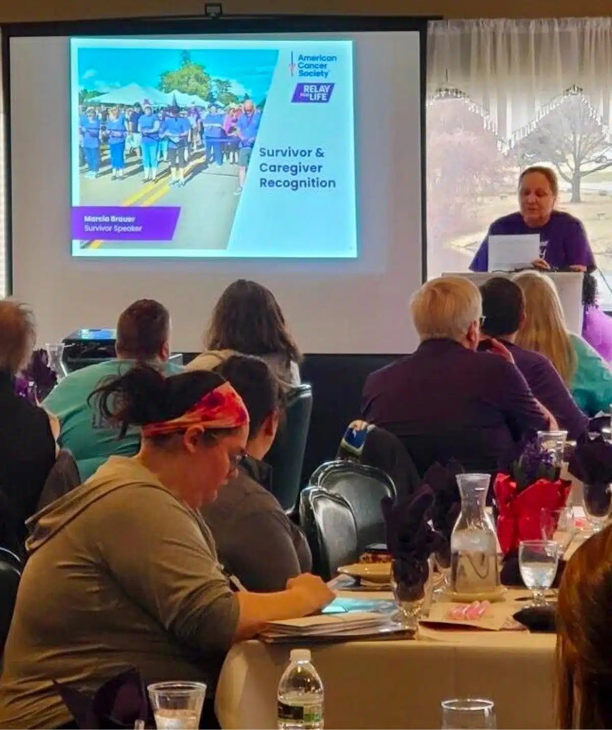 Survivor & Caregiver Recognition Event at Cascades Manor.