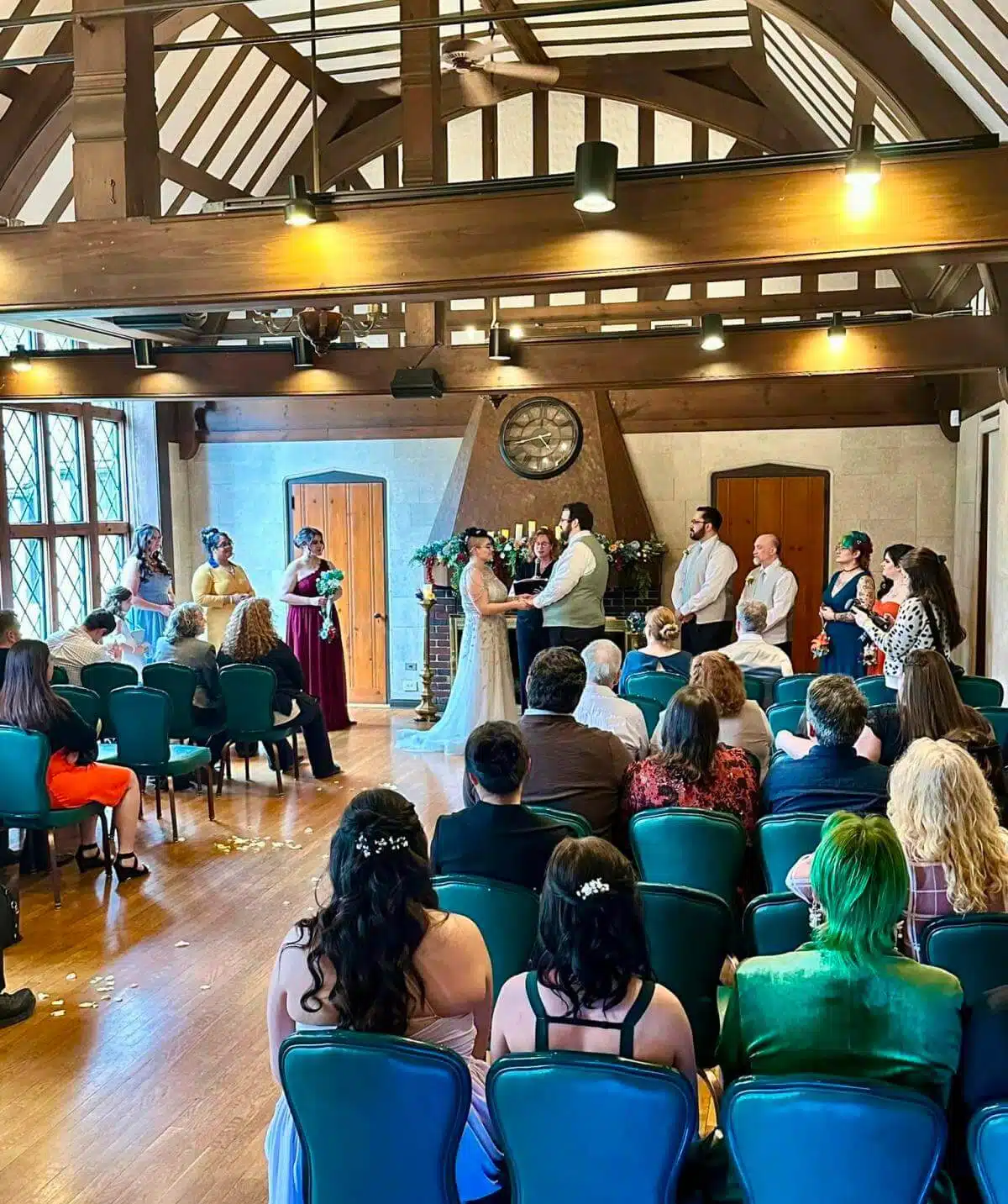 a couple getting married