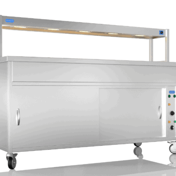 Nordstar 1800mm Hot Cupboard with Single Heated Gantry and