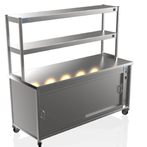 Nordstar 1500mm Hot Cupboard with Double Gantry