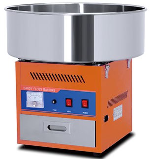 Infernus INF-HEC02  Candy Floss Machine orange or Pink - Image 2