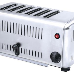 Infernus Commercial Stainless Steel Toaster – 6 Slice
