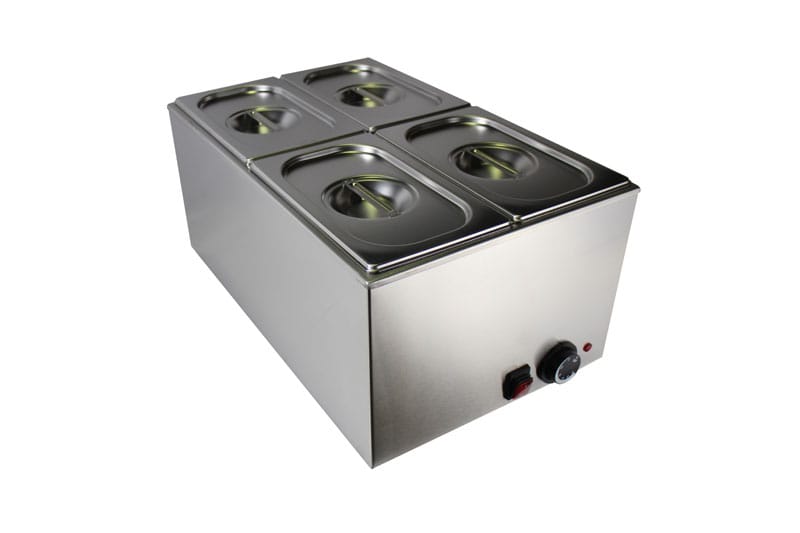 Infernus INF-4D Electric Bain Marie – 4 x GN 1/4 Pans