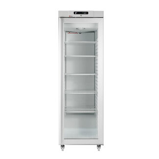 Compact gr400 stainless steel display fridge 1771606942GR400 GS front