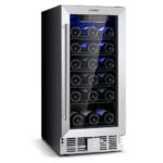 15 Inch Wine and Beverage Cooler with Temperature Memory