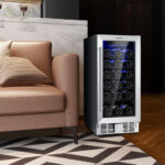 15 Inch Wine and Beverage Cooler with Temperature Memory