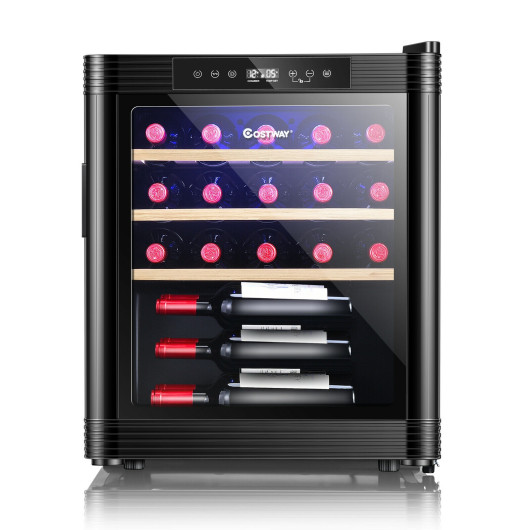 21 Bottle Wine Cooler with Digital Control and UV Protection