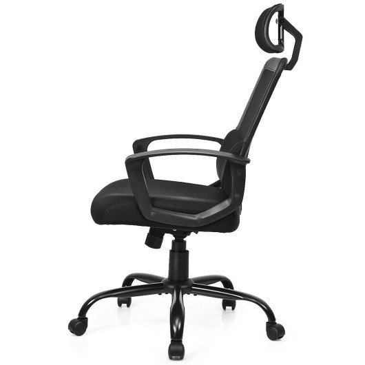 Ergonomic High Back Mesh Office Chair with Adjustable Headrest - Image 7