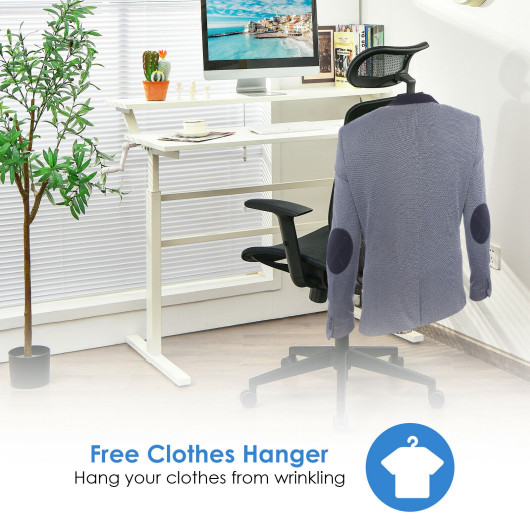 Height Adjustable Ergonomic Mesh Office Chair with Lumbar Support