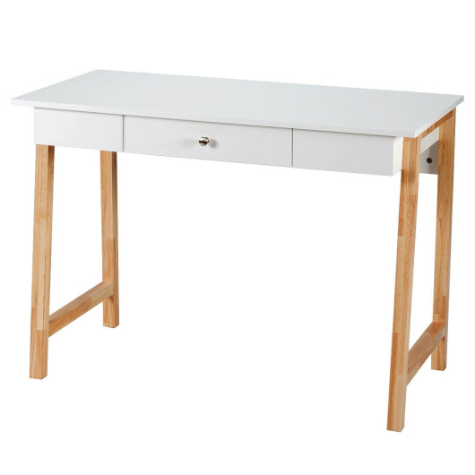 Multi-Purpose Desk with Drawer for Home Office and Storage