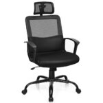 Ergonomic High Back Mesh Office Chair with Adjustable Headrest
