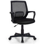 Ergonomic Mid-Back Mesh Office Chair with Lumbar Support