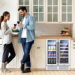 Dual Zone Wine and Beverage Cooler with Digital Controls