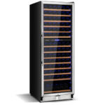 Dual Zone Wine Cooler Refrigerator with Temperature Control (154 Bottles)