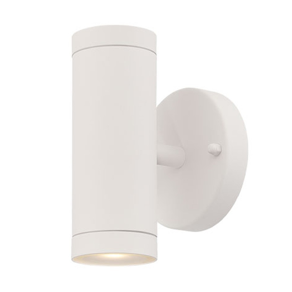 White LED Two Light Can Shape Wall Sconce - Image 2