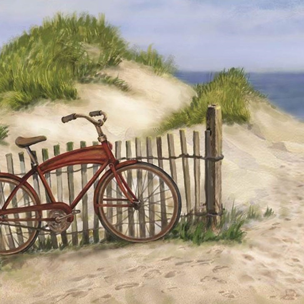 Set of 3 Beach Canvas Wall Art Prints