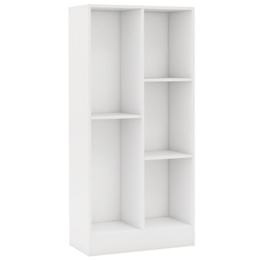 5-Cube Floor Bookcase with Anti-Tipping Kits and Storage