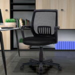 Ergonomic Mid-Back Mesh Office Chair with Lumbar Support