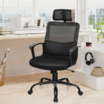 Ergonomic High Back Mesh Office Chair with Adjustable Headrest
