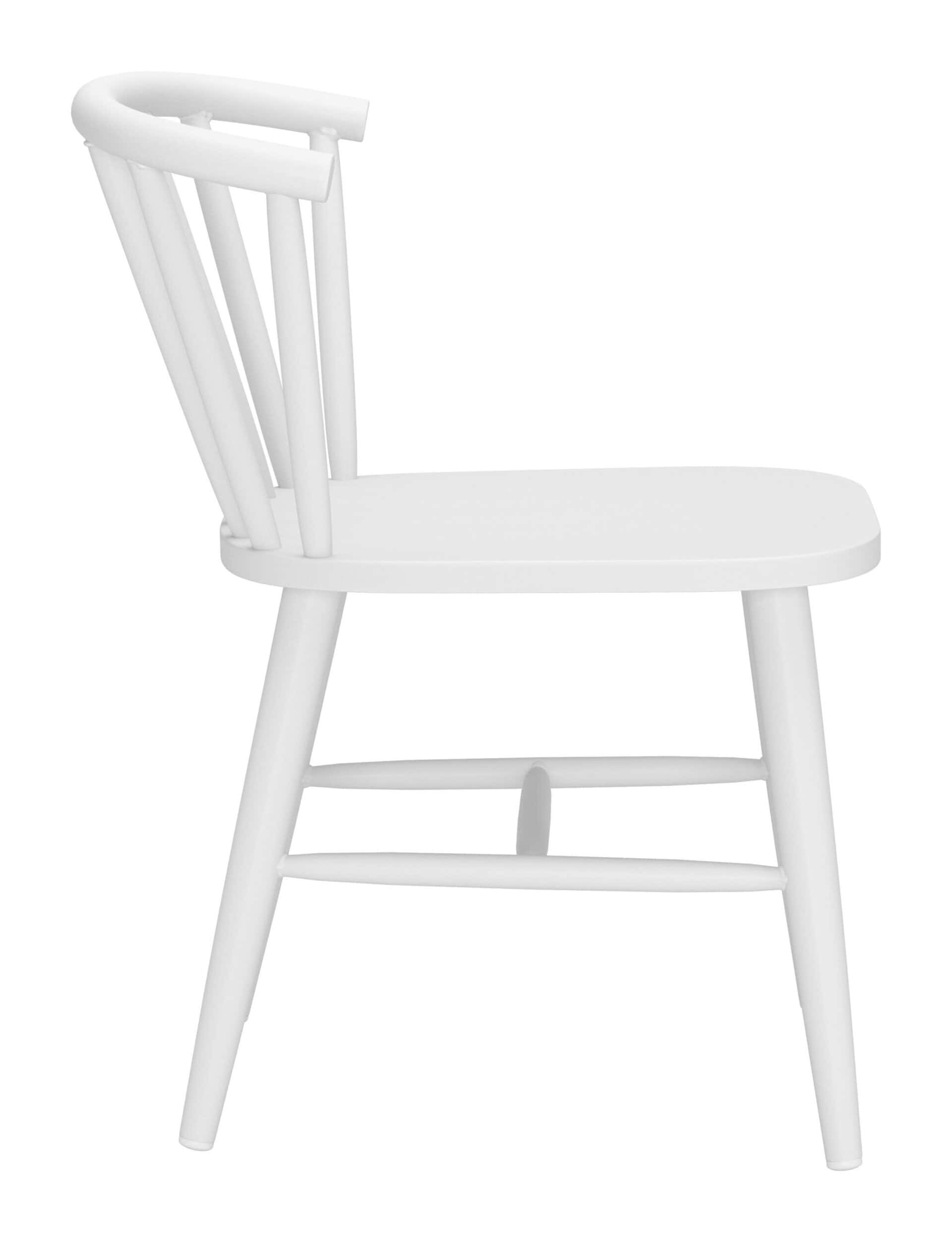 Modern White Powder Coated Aluminum Dining Chair for Indoor Outdoor
