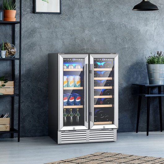 Dual Zone Wine and Beverage Cooler with Digital Controls - Image 6