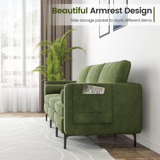 Modular L-Shaped Sectional Sofa with Storage and USB Ports