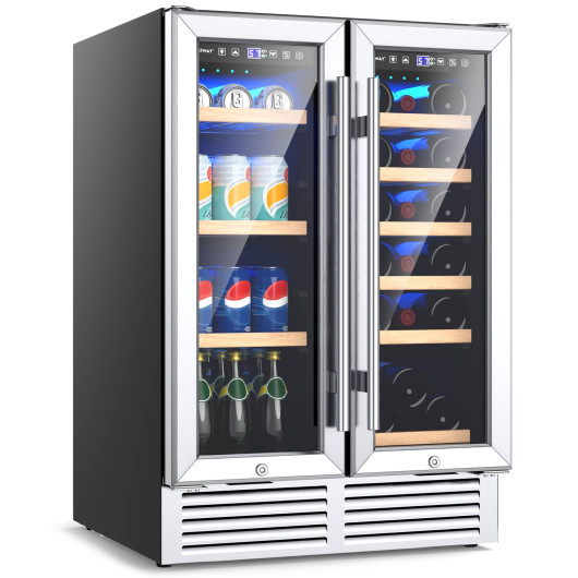 Dual Zone Wine and Beverage Cooler with Digital Controls - Image 7