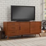 Acorn Mid Century Mahogany TV Console With Storage