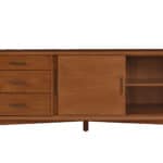 Acorn Mid Century Mahogany TV Console With Storage